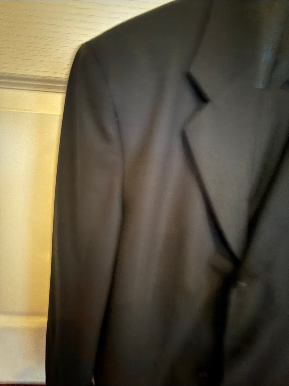 Classic Men's Black 2 piece custom tailored suit - Tailored Formal Jacket